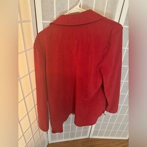XL Red Sag Harbor Women’s Blazer, Used— Excellent Condition